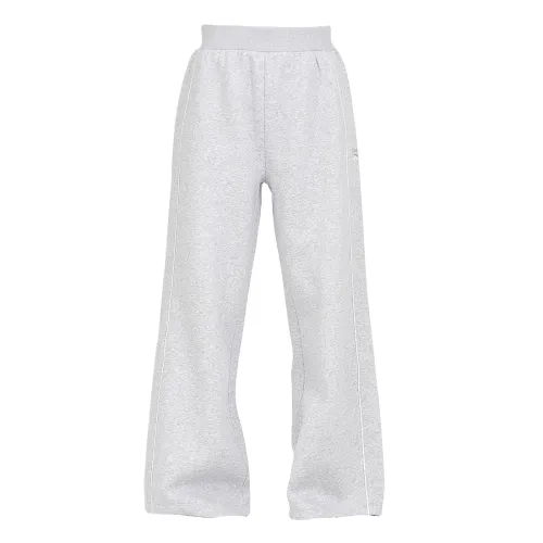 Reebok Casual Pants Women's Gray Moderate Wide Leg Pants