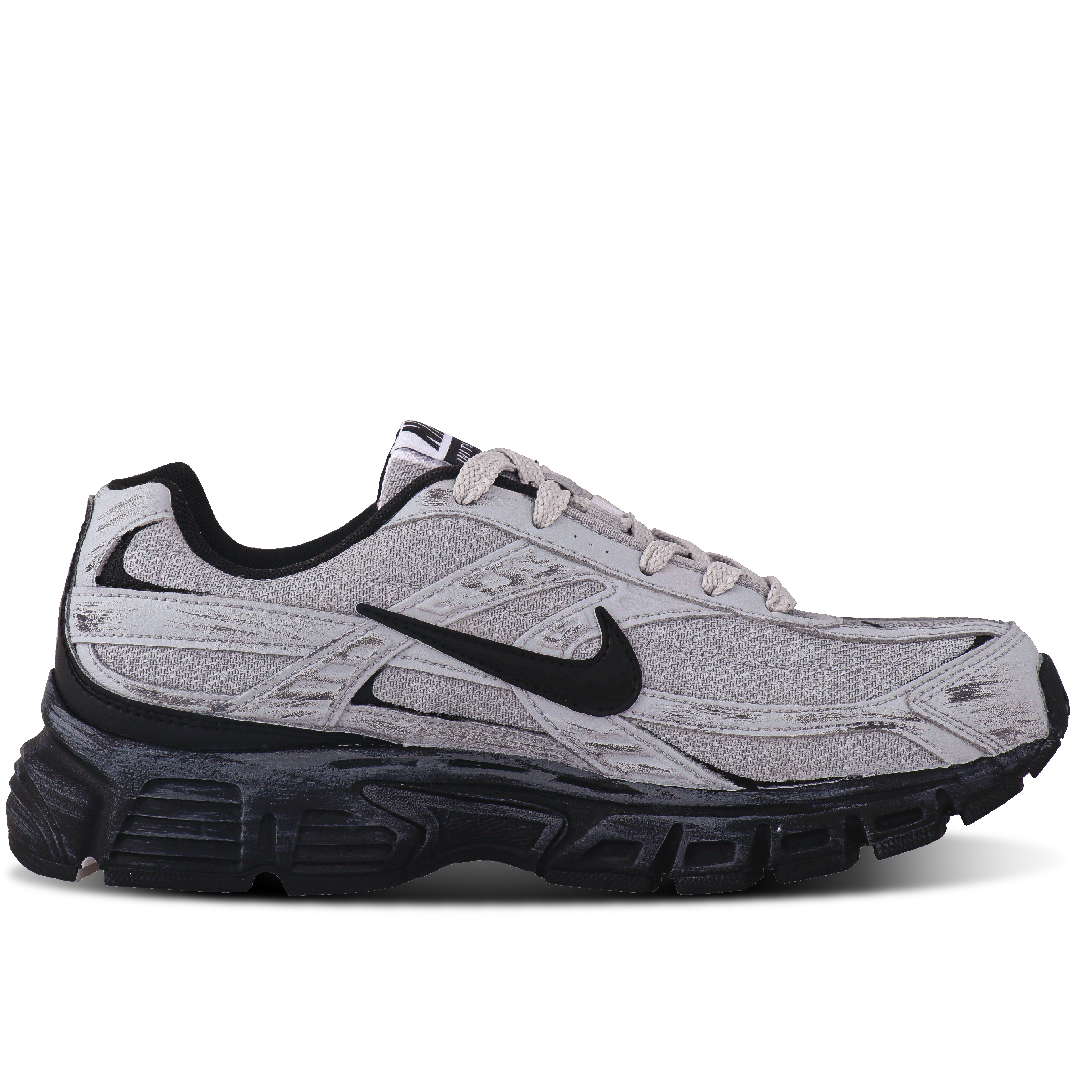 Nike Initiator Abrasion Resistant Height Increasing Low top Casual City Commuting Running Shoes Unisex Premium Gray