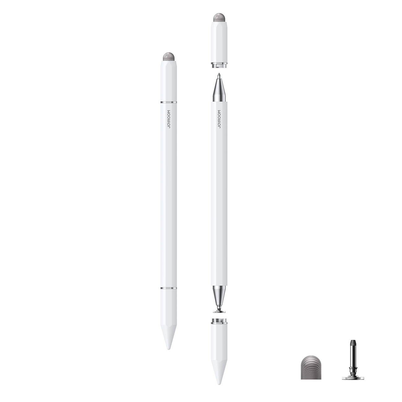 JOYROOM JR-BP561 passive three-in-one magnetic capacitive pen is compatible with all touch screen devices, mobile phones and tablets and can be easily used