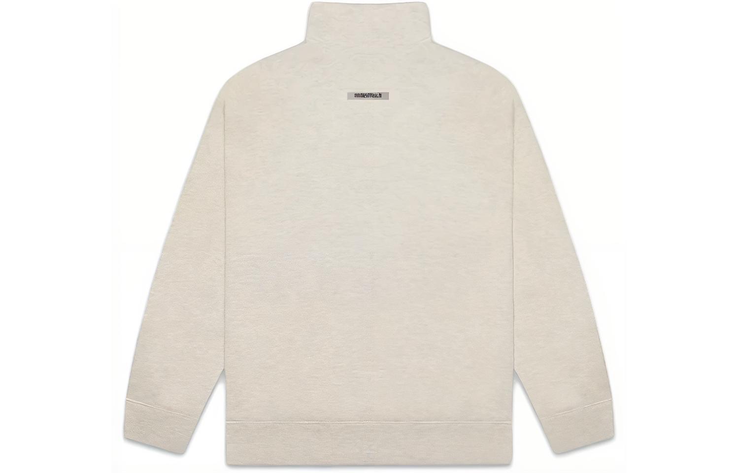 Худи Fear of God Essentials SS20 Mock Neck (светло-бежевое) — фото 2