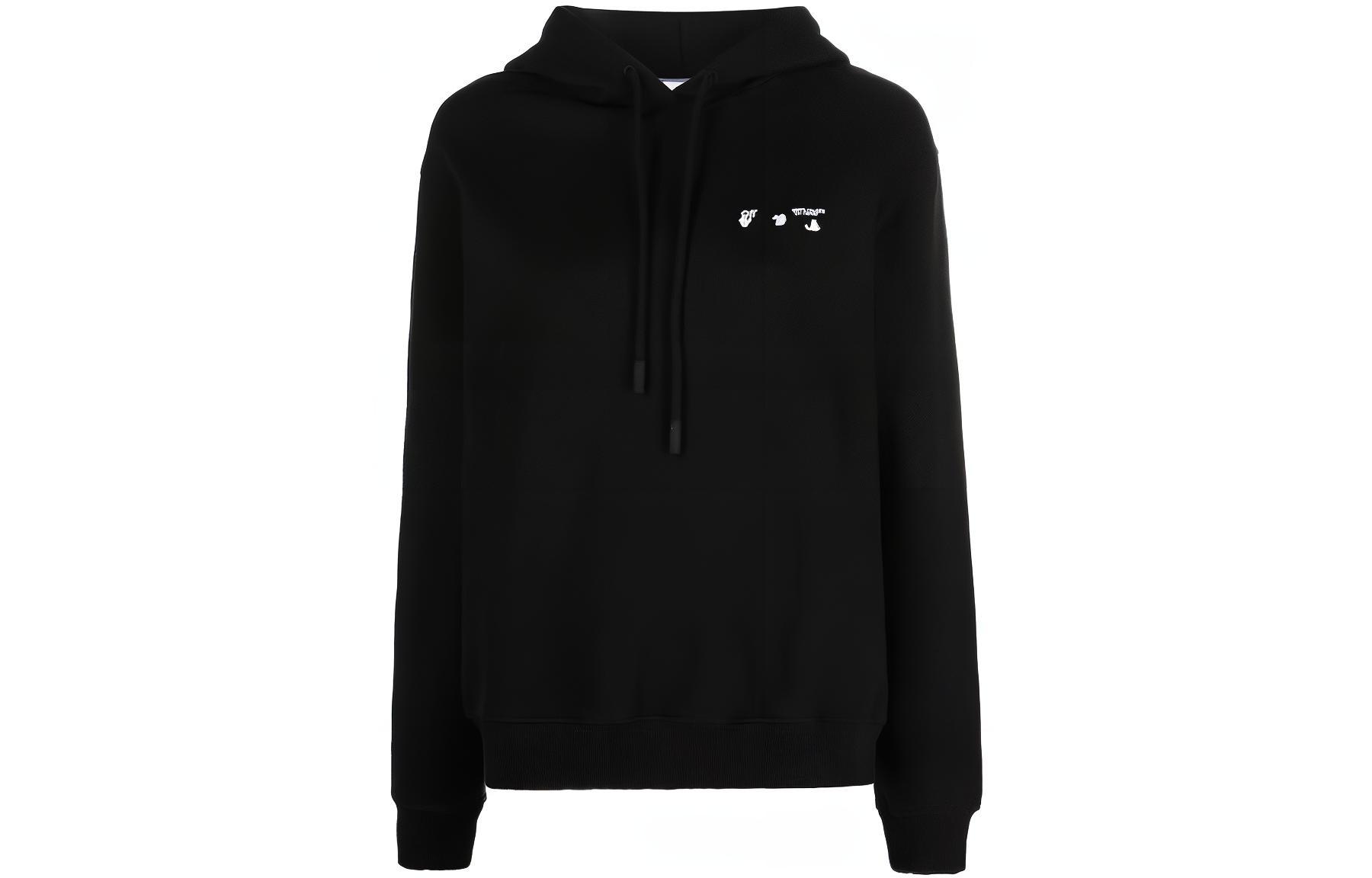 Женское худи OFF-WHITE (черное)