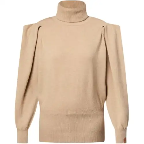 LOUIS VUITTON Pleat Shoulder Cashmere Pullover