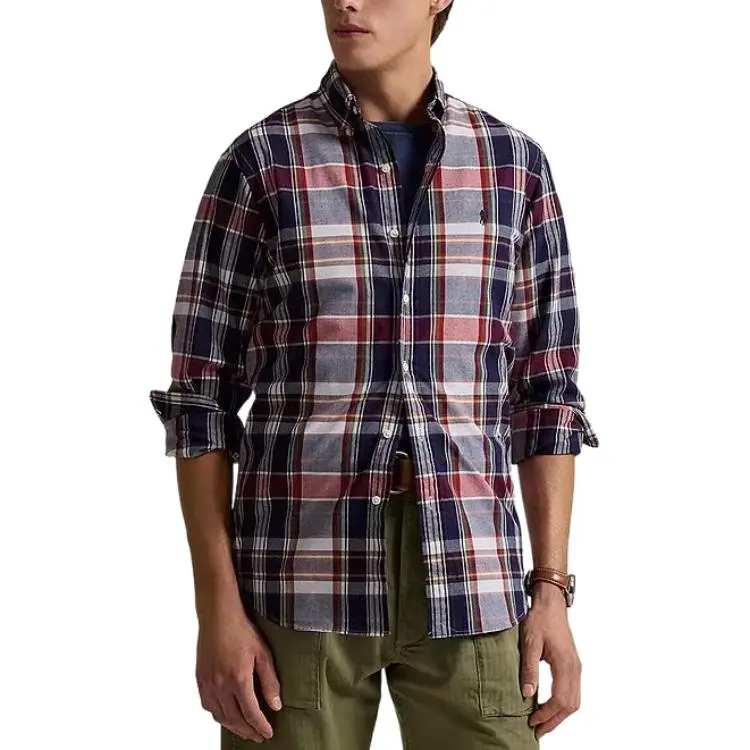 Polo Ralph Lauren Shirts Men's Multicolor Lapel Moderate Other