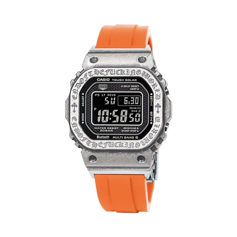 CASIO Custom Collection Solar Movement Resin Strap Watch Unisex Black Dial