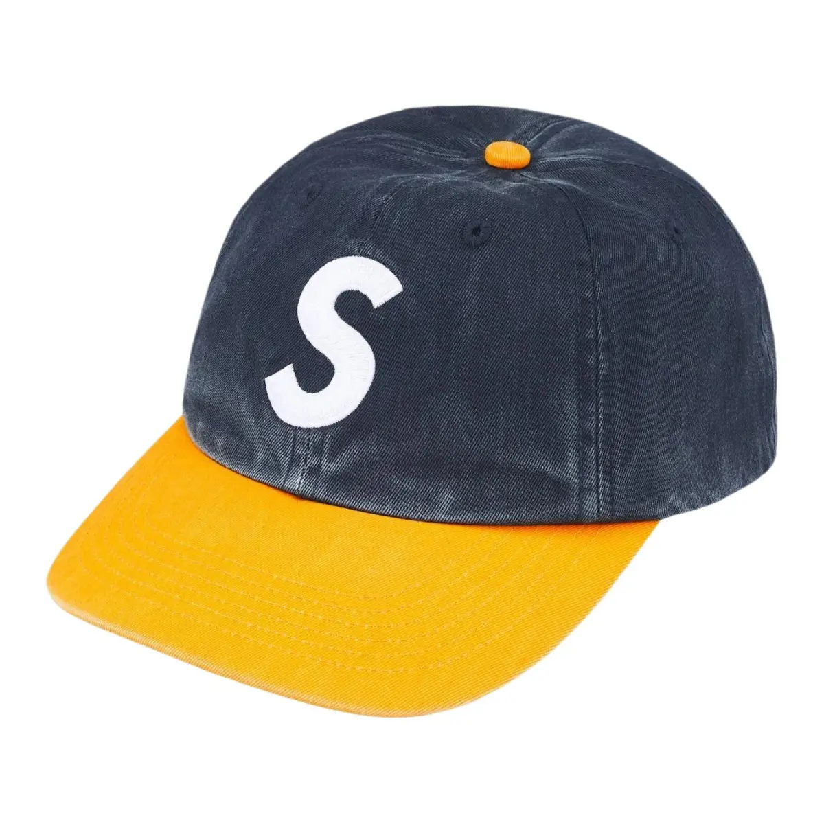 Supreme logo-embroidered cap
