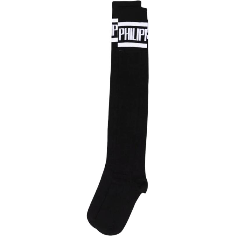 PHILIPP PLEIN Knee High Socks Women’s 1 Pack Black