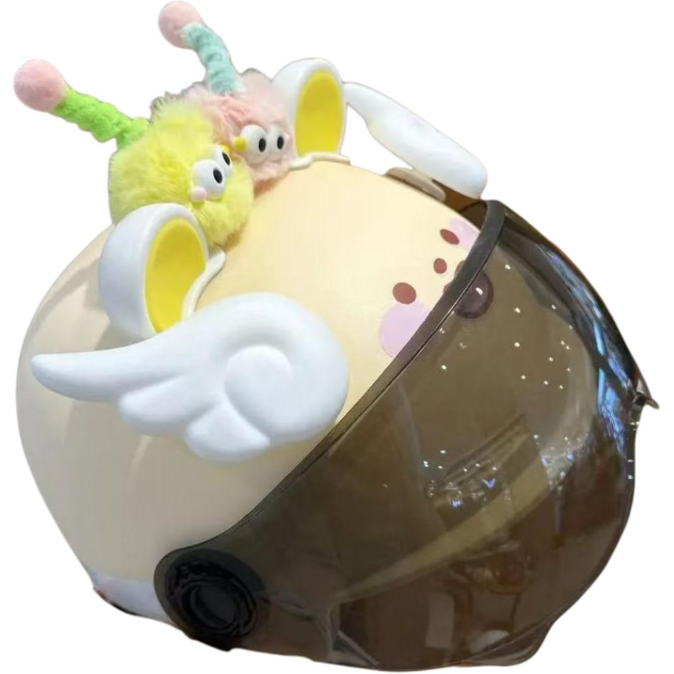 Universal high quality cute electric car, safe comfortable breathable half helmet for cycling
