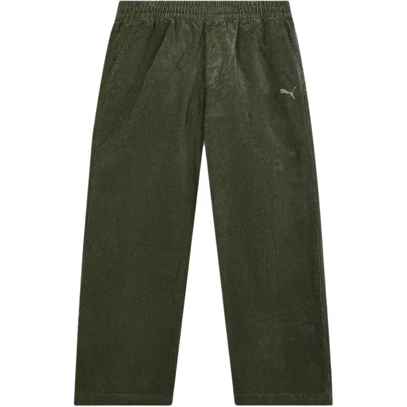 PUMA ESS Casual Pants Men's Olive Green