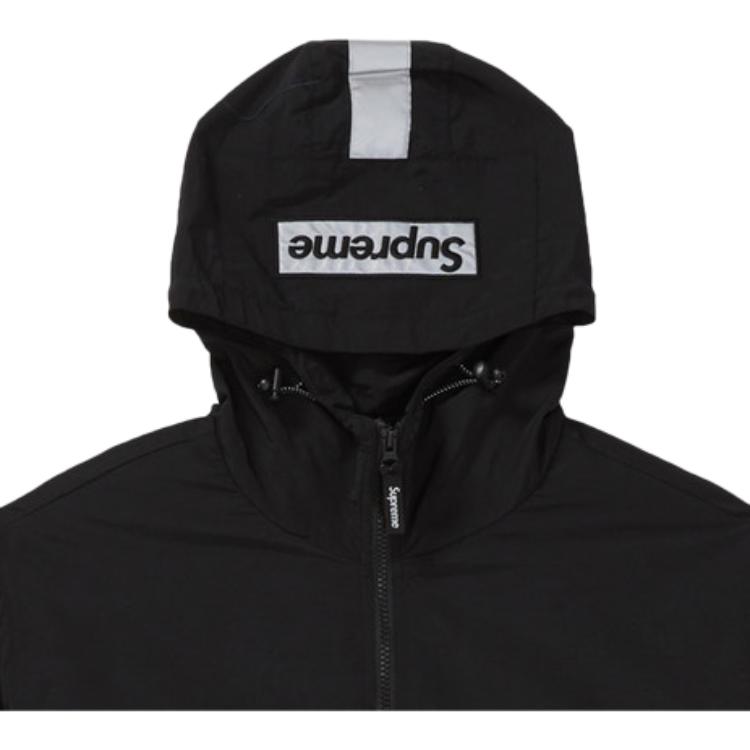 Куртка Supreme 2-Tone Zip Up Jacket (черный) — фото 2