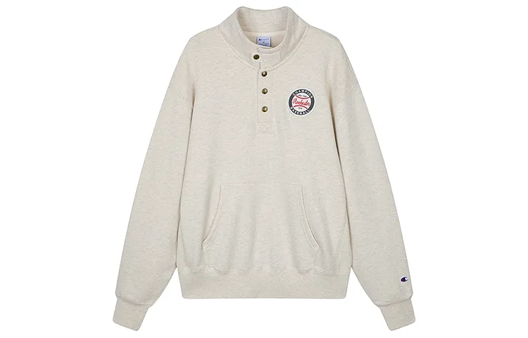 Champion Sweatshirts Unisex Turtleneck Thickened Straight Fit