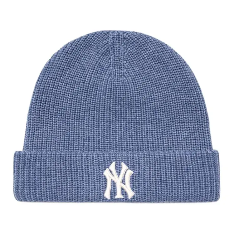 MLB New York Yankees Polyester Beanies Unisex Sky Blue