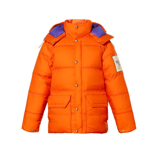 GUCCI X The North Face Padded Jacket Orange
