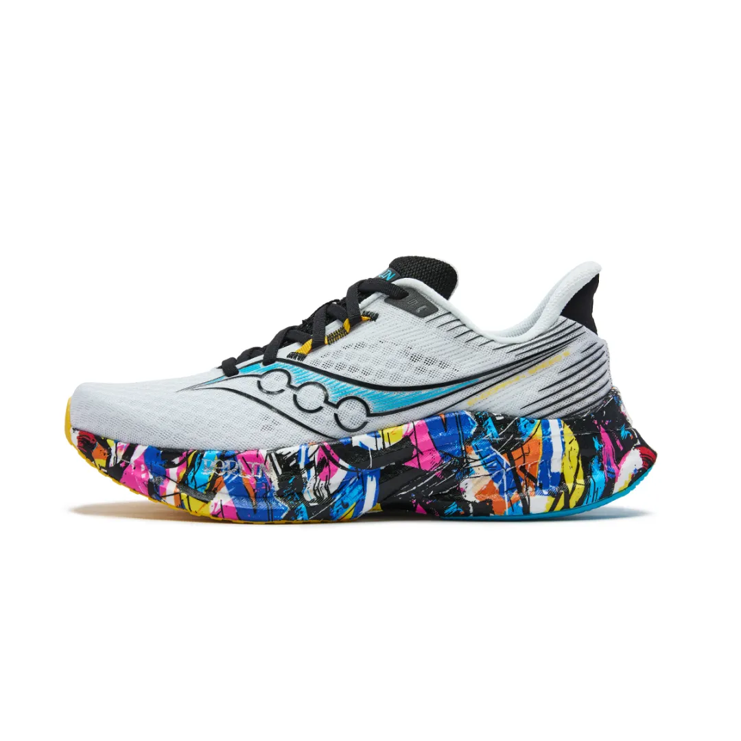 Saucony ENDORPHIN SPEED 5 Lightweight Rebound Training Running Shoes Men's White Blue Purple