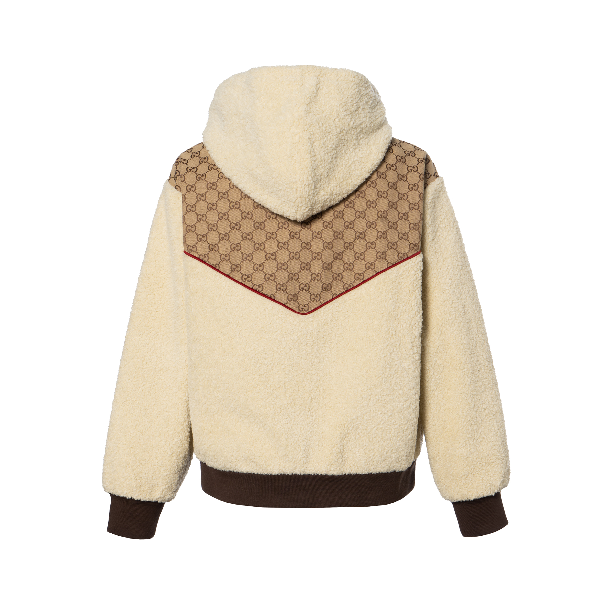 Куртка Gucci x THE NORTH FACE (бежевая) — фото 2