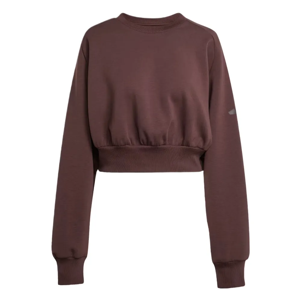 Adidas Free Shipping With AdiClub Soft Lux Loose Sweatshirt
