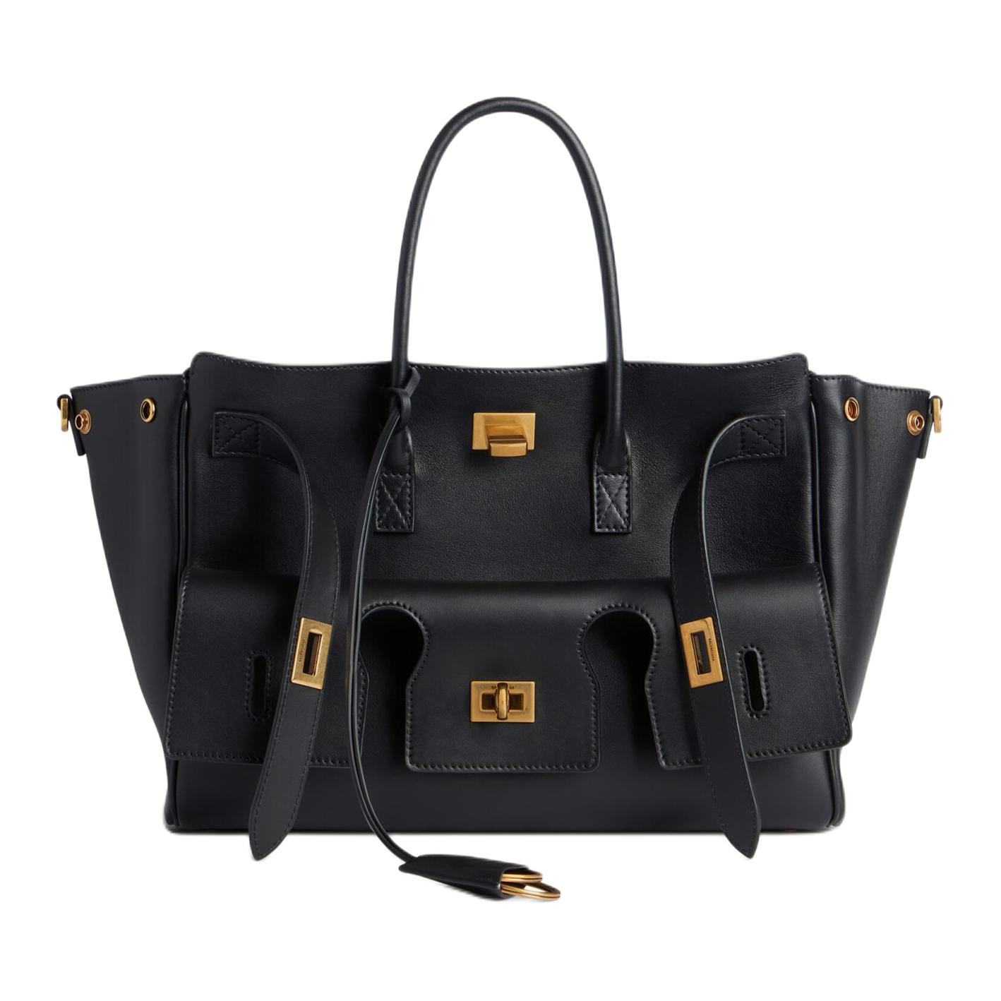Женская сумка Balenciaga BEL AIR (черная)