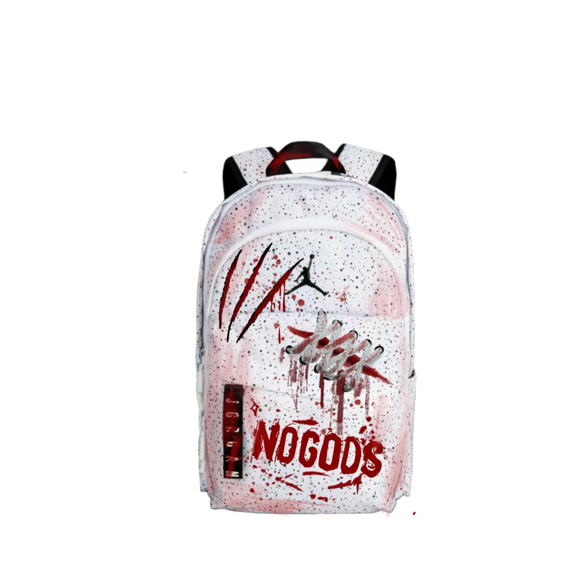 Jordan Polyester Hazardous Area Backpack Unisex White