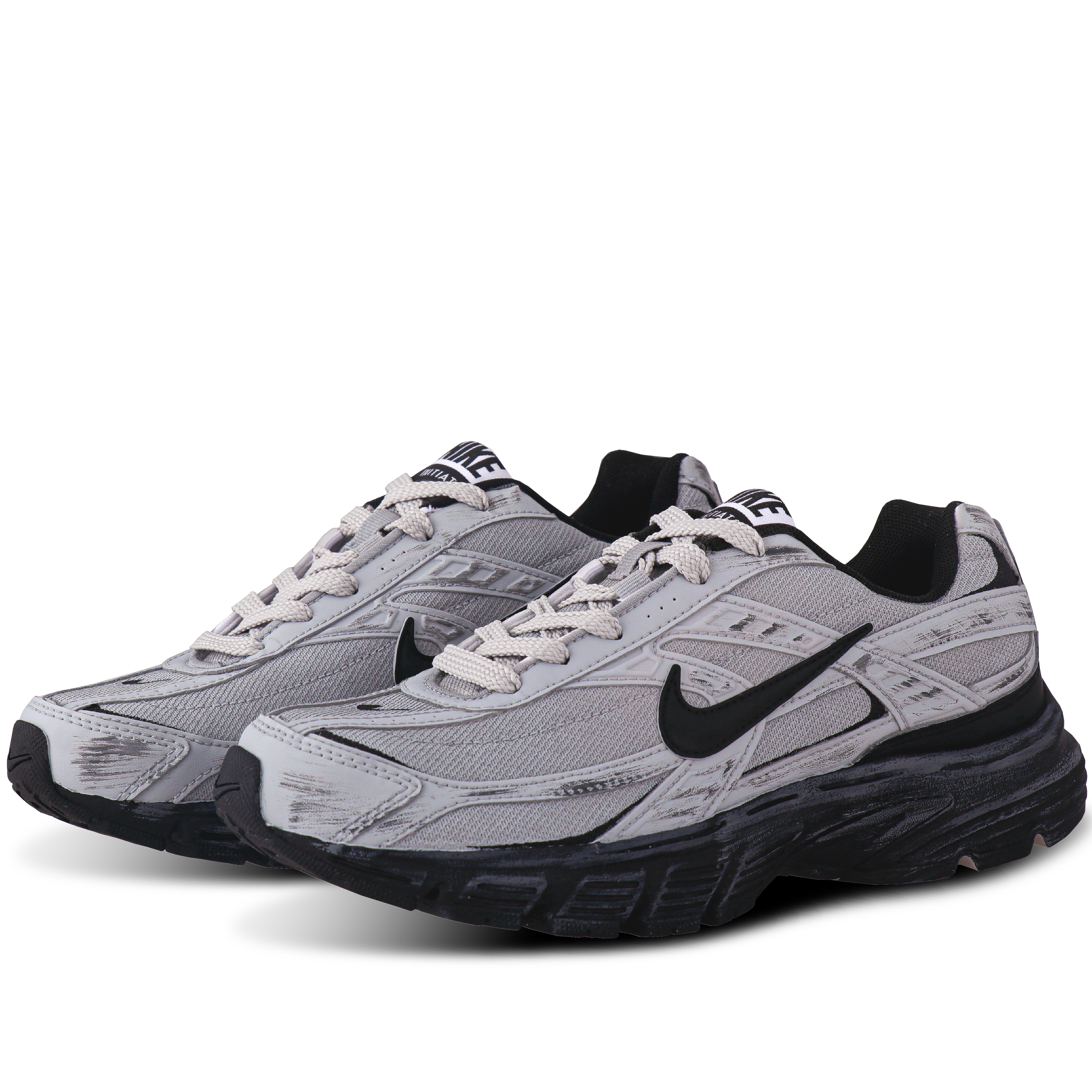 Nike Initiator Abrasion Resistant Low top Casual City Commuting Running Shoes Unisex Premium Gray
