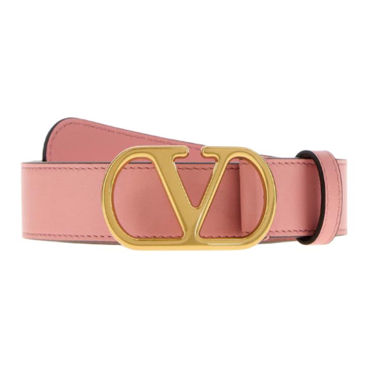 Женский ремень Valentino (розовый)