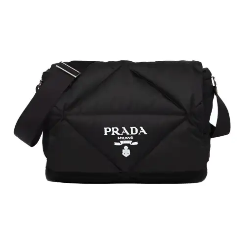 PRADA Re Nylon Crossbody Bags Men's Black