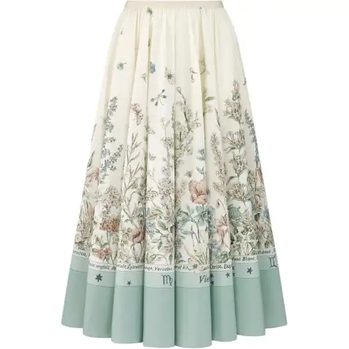 DIOR FW25 Casual Long Skirt Women's