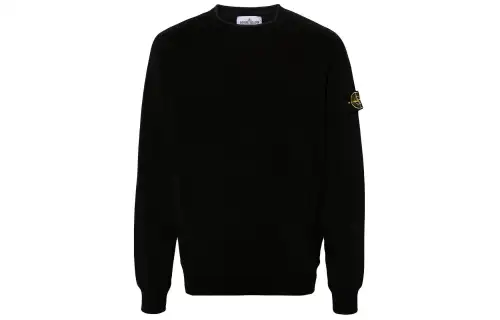 STONE ISLAND Compass Badge Crewneck Sweatshirt