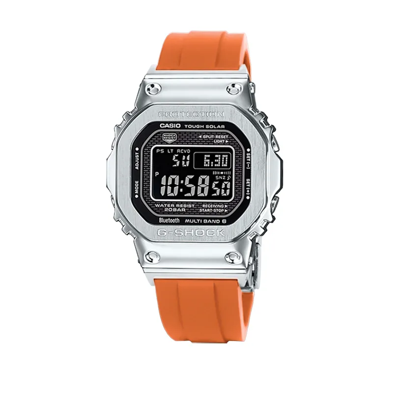 CASIO Custom Collection Solar Movement Resin Strap Watch Unisex Black Dial