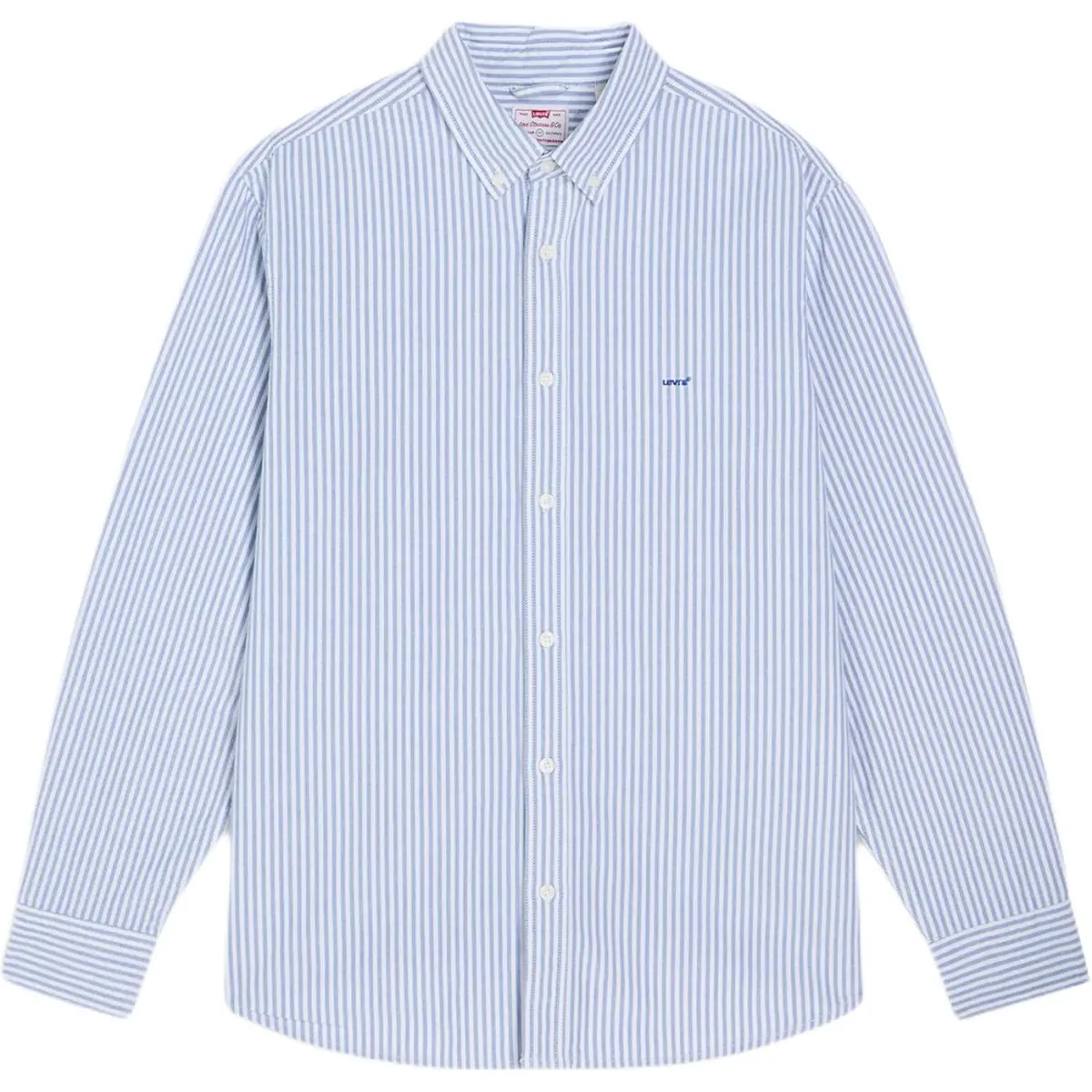 Levi's Shirts Men's Blue Lapel Moderate