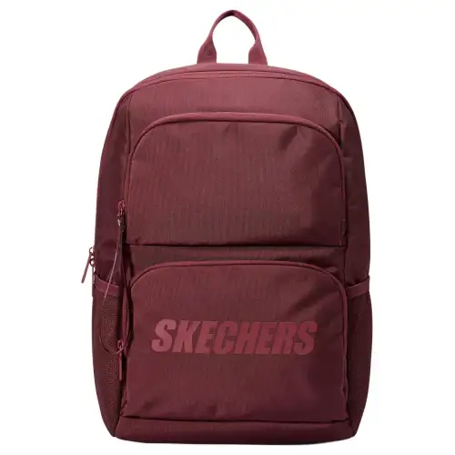 Skechers Fabric Backpack Unisex Burgundy