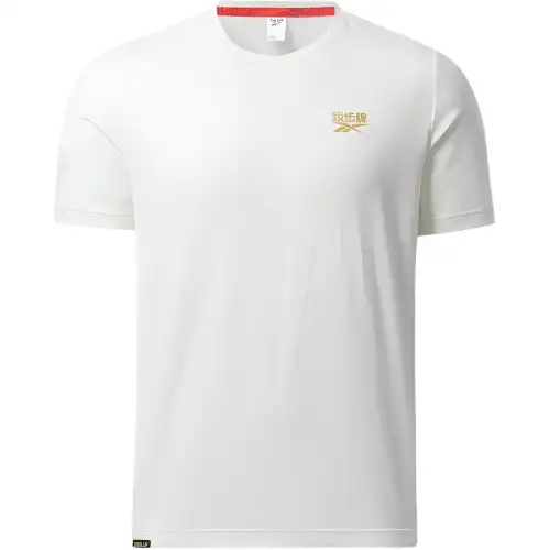 Reebok NEW YEAR M T Shirt Men's White