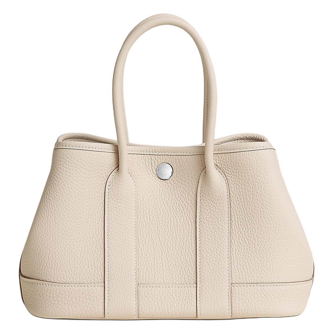 Женская сумка Hermes 23Néo Garden (молочно-белая)