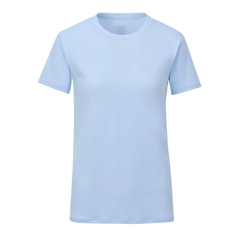 ASICS T Shirts Women's Blue Crew Neck