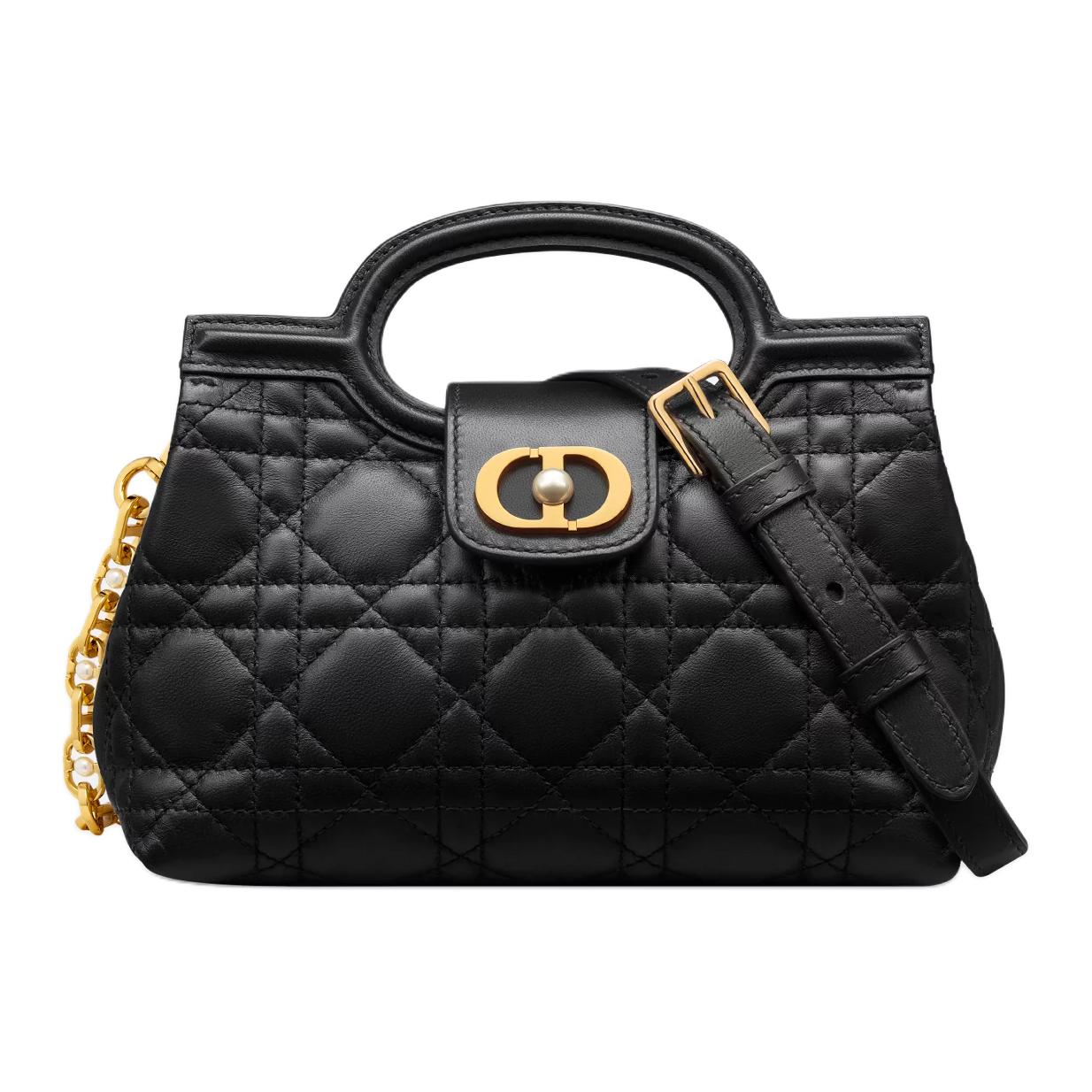 Женская сумка Dior DIOR Jolie Top Handle (черная)