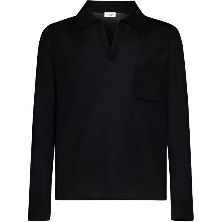 Мужская футболка SAINT LAURENT (черная)