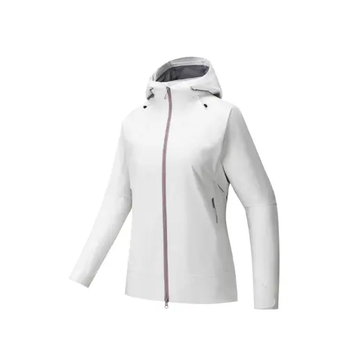 ANTA Storm A Windbreaker Jackets Women's Papyrus White Moderate