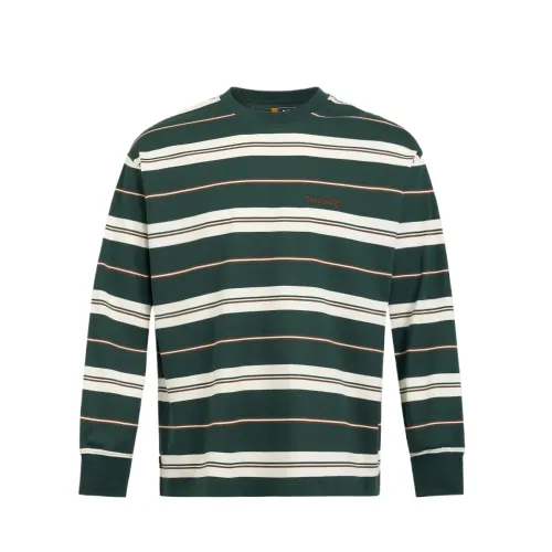 Timberland T Shirts Unisex Green Crew Neck