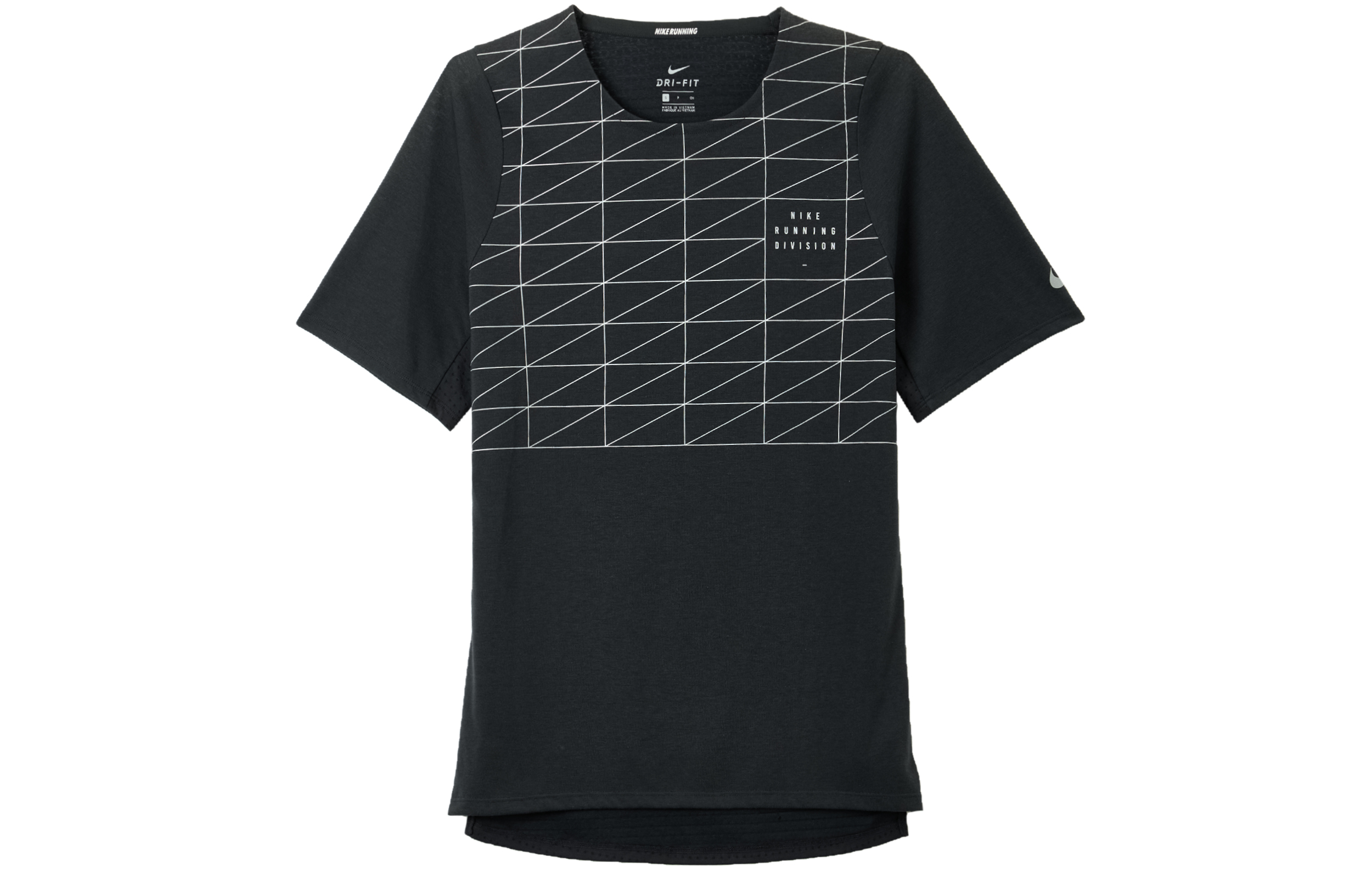 Nike Rise 365 Run Division Flash Running T Shirt Men’s Black