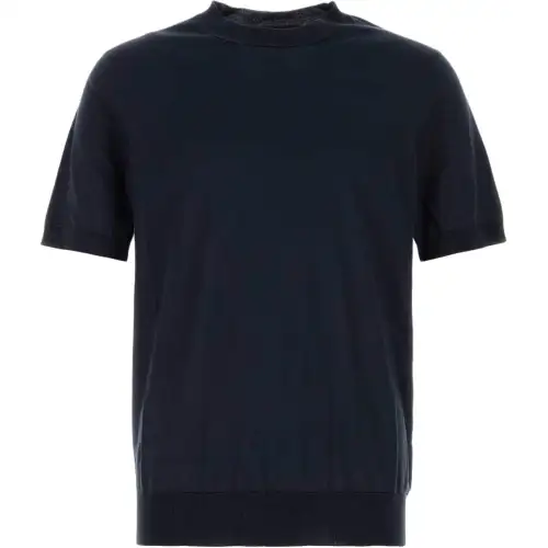 Prada Short-Sleeved Crewneck Jumper