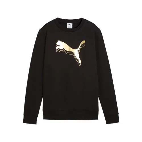 Puma Essentials Metallic Women's Crew Neck Sweatshirt