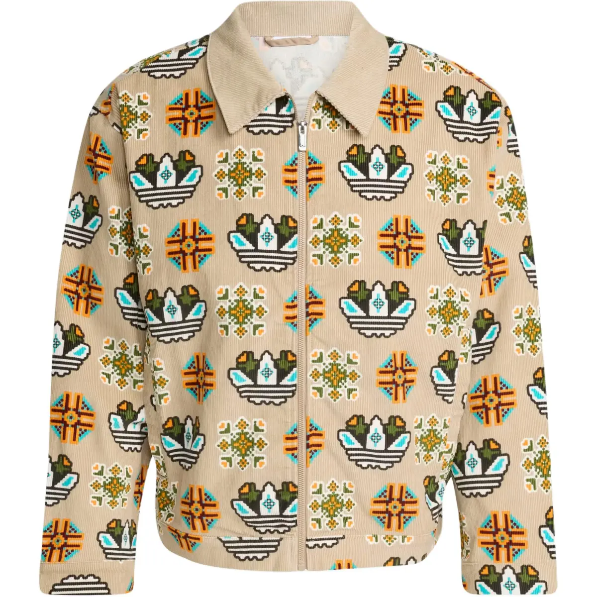 Adidas Originals Loose FW25 Monogram Allover Print Jacket Men's
