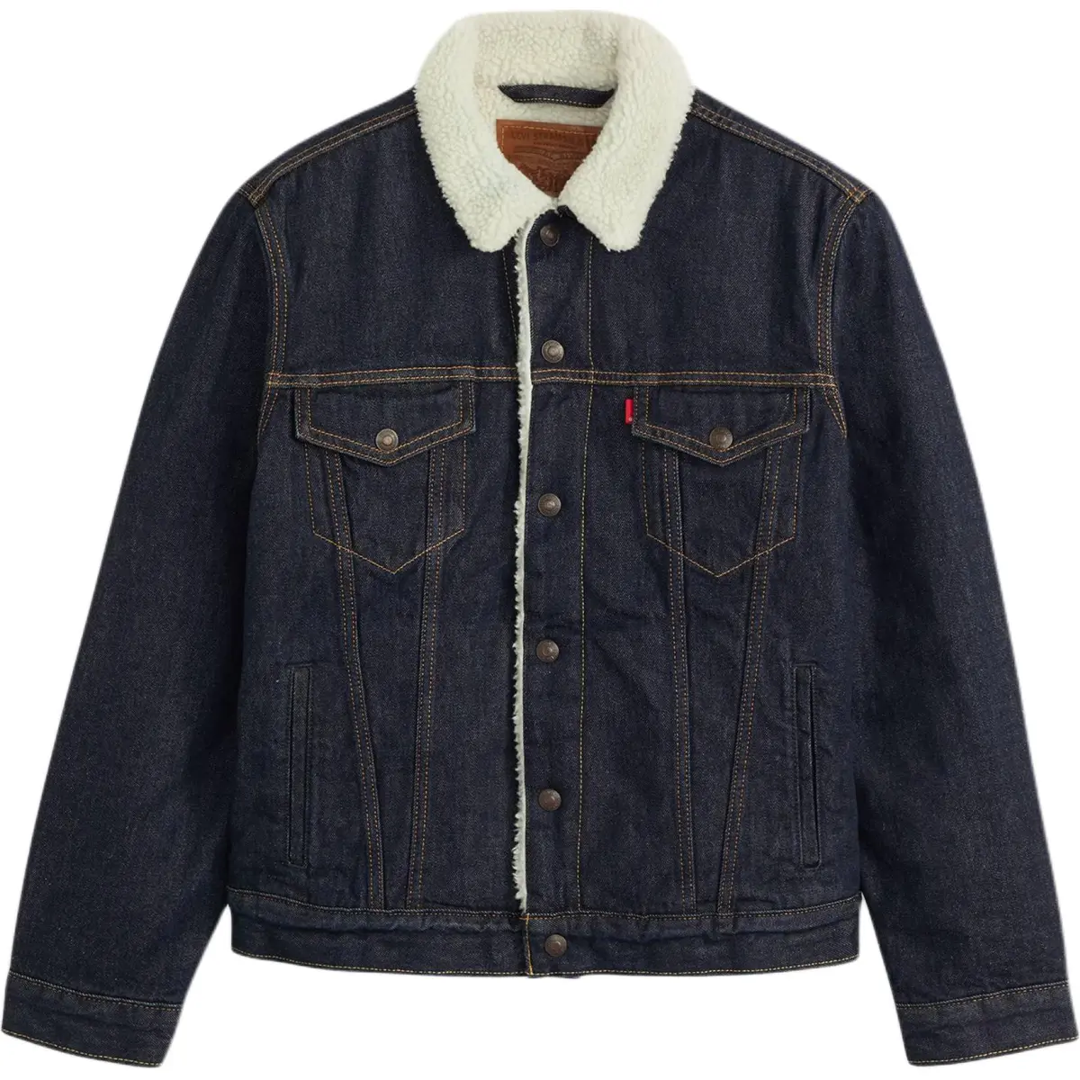 Levis shearling-lined denim jacket