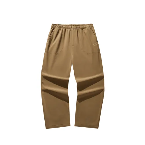 ANTA Casual Pants Men's Charcoal Brown 1 Moderate Other