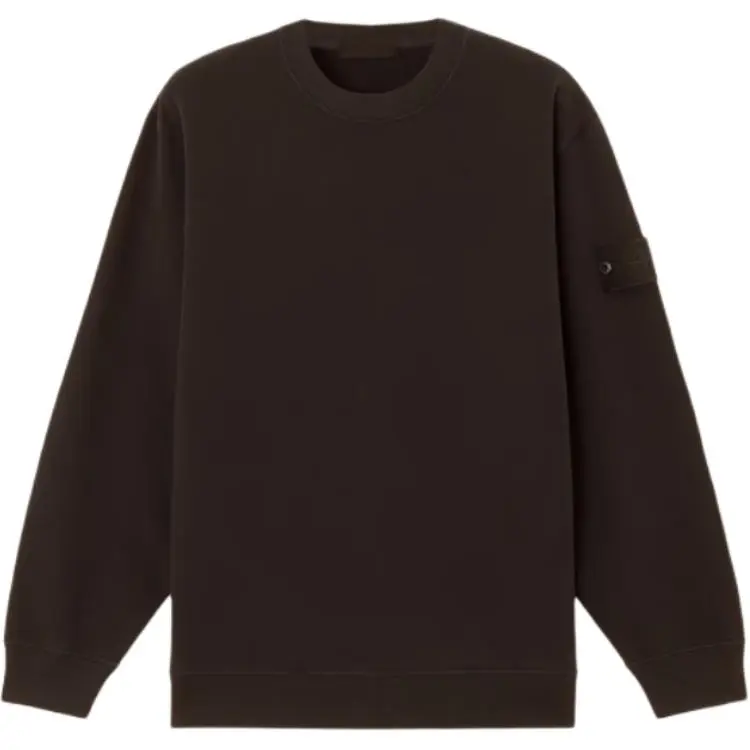 STONE ISLAND Logo Patch Crewneck Sweatshirt