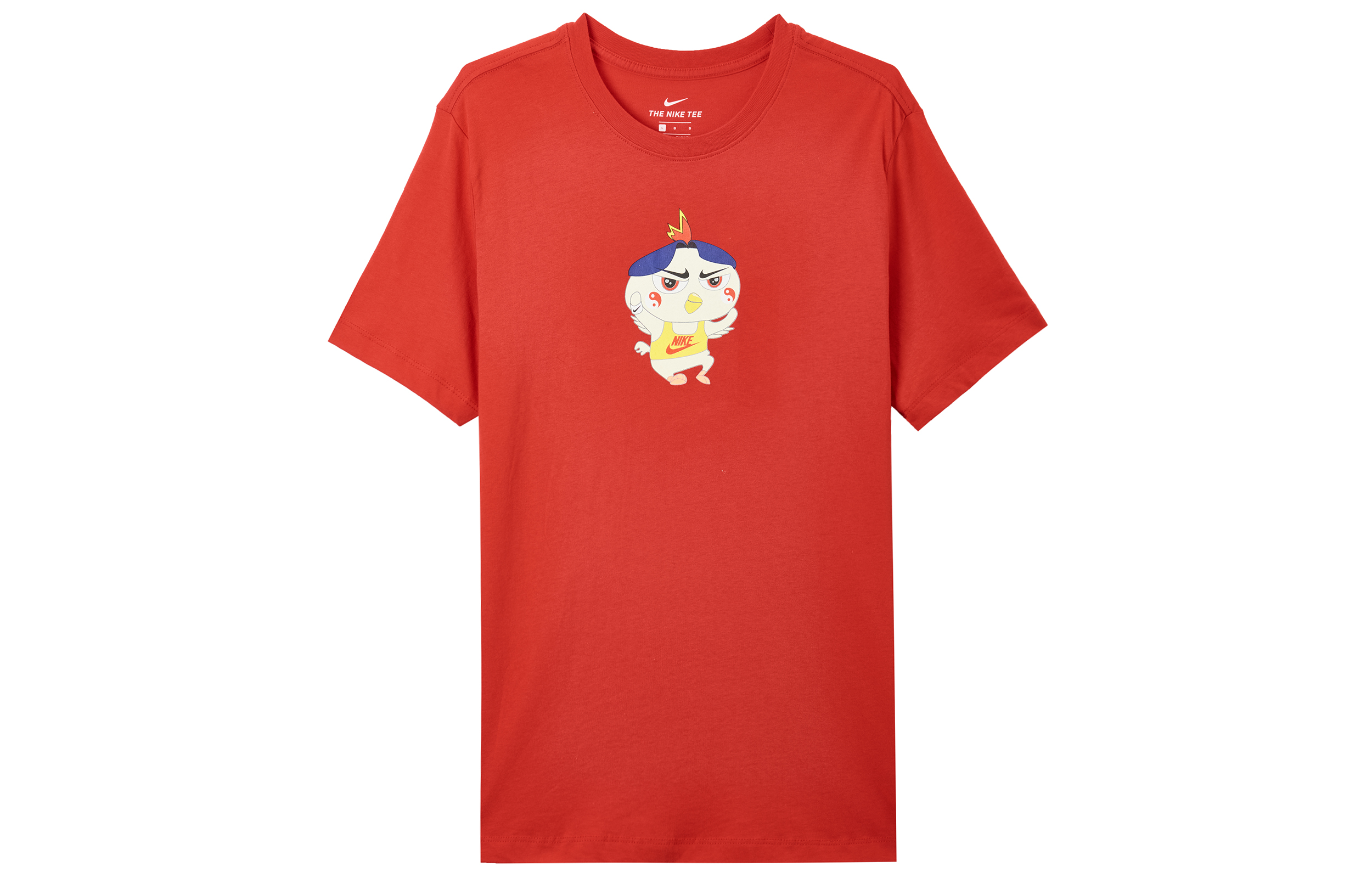 Мужская футболка Nike Sportswear T-Shirt (красная) — фото 4