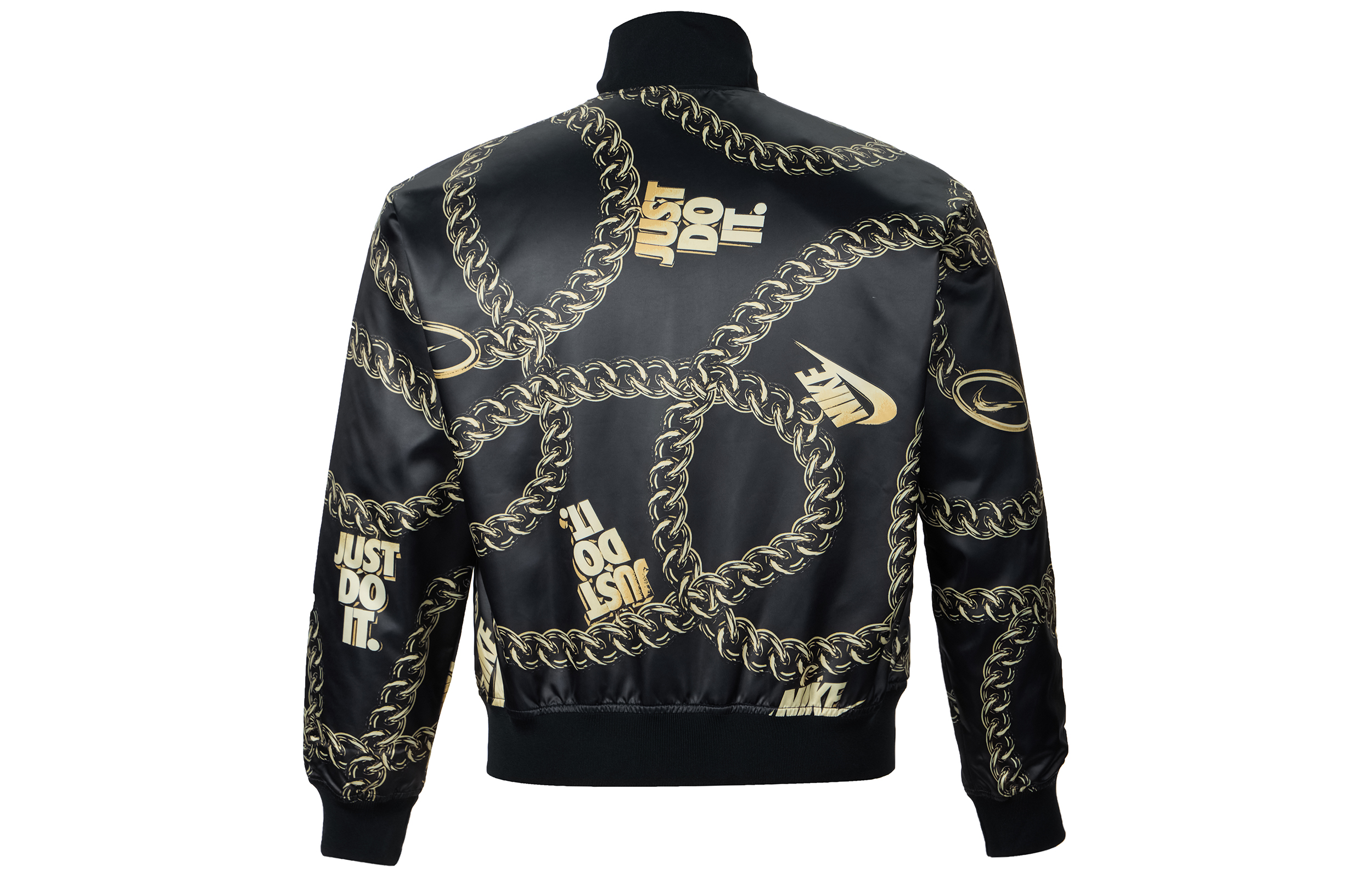 Женская куртка Nike Sportswear Synthetic Fill Icon Clash (черная) — фото 2