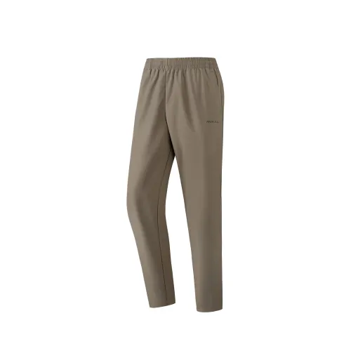 ANTA Casual Pants Men's LuoYu Gray 2 Moderate Straight Fit Pants