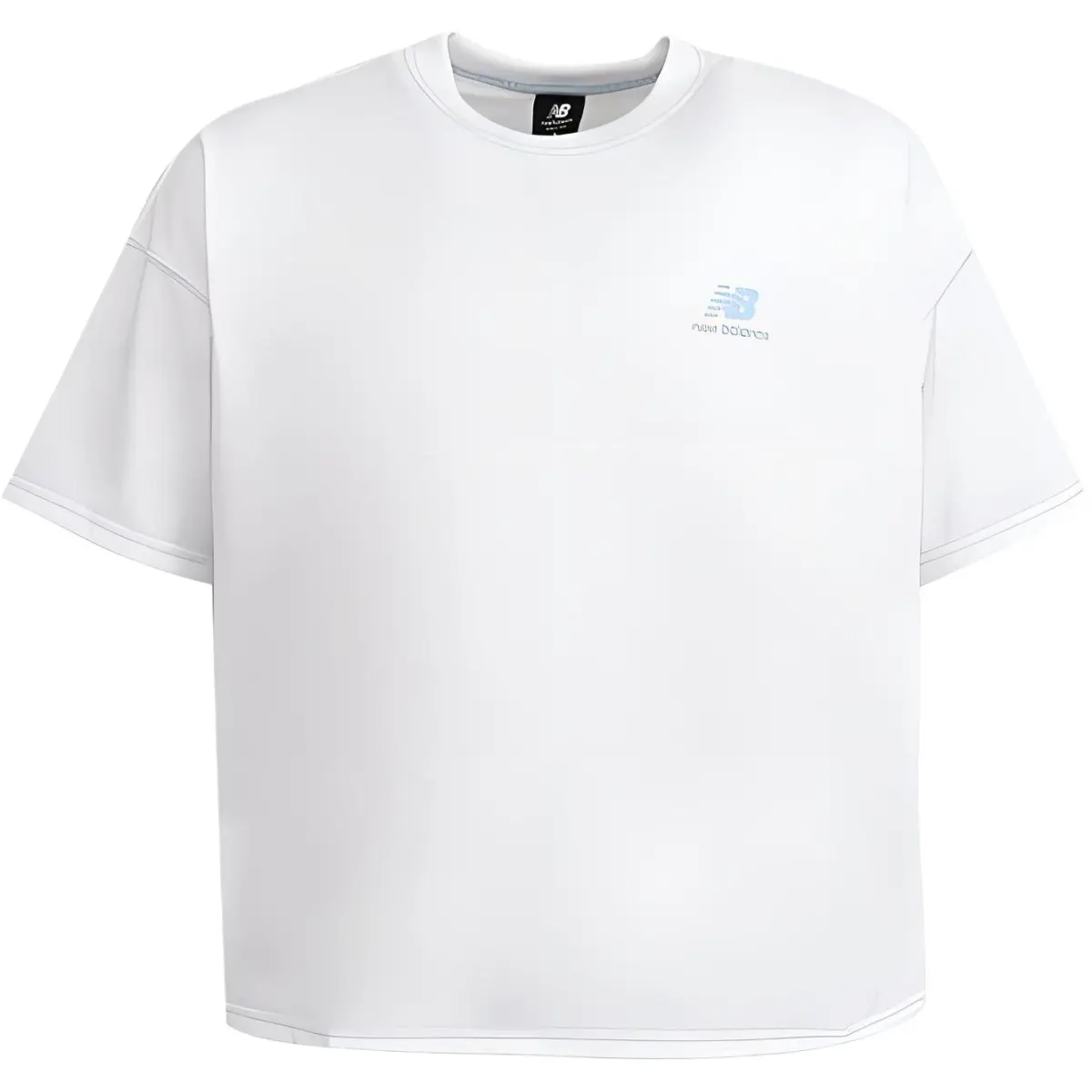 New Balance Drop Shoulder Sleeve T Shirt Women's White
