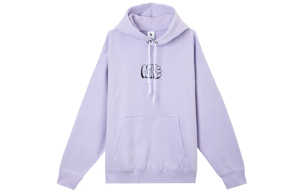 Nike Solo Swoosh Sweatshirt Men's Light Purple/White