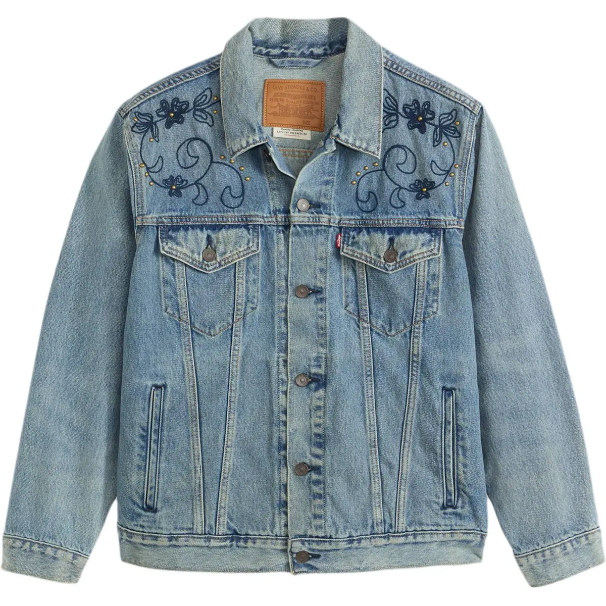 Levi's Denim Jackets Men's Blue Moderate