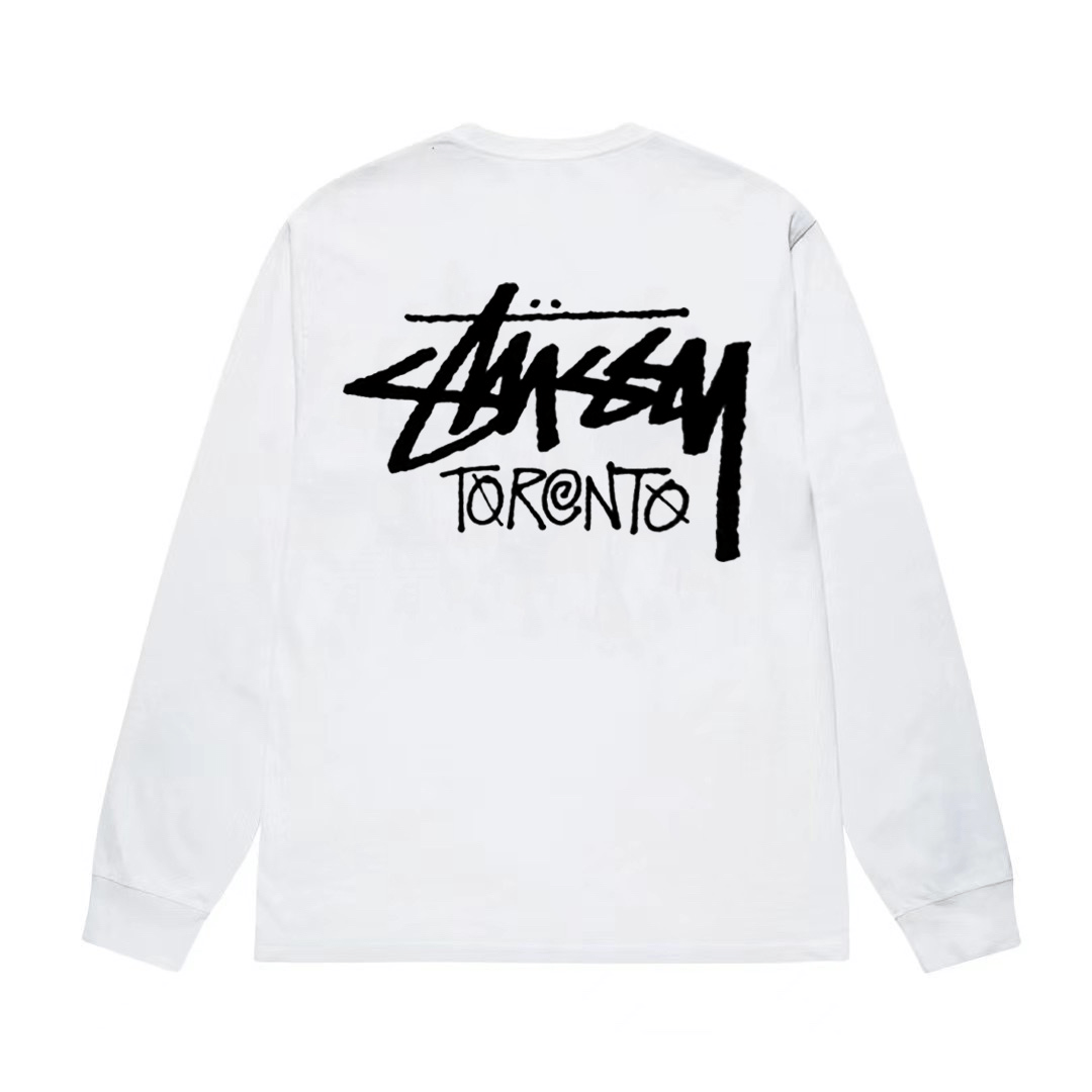 Футболка Stussy Торонто (черная)